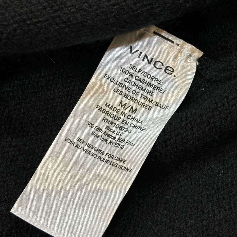 Vince Cashmere Cardigan Sweater Medium - Picture 5 of 8